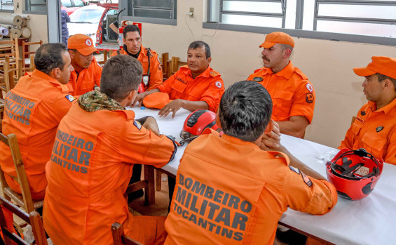 Atuação de novos bombeiros tocantinenses no Rio Grande do Sul reforça apoio do Governo do Tocantins em tragédia climática