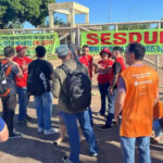Servidores da UFT entram em greve e fecham portões no campus de Palmas; ato gera confusão
