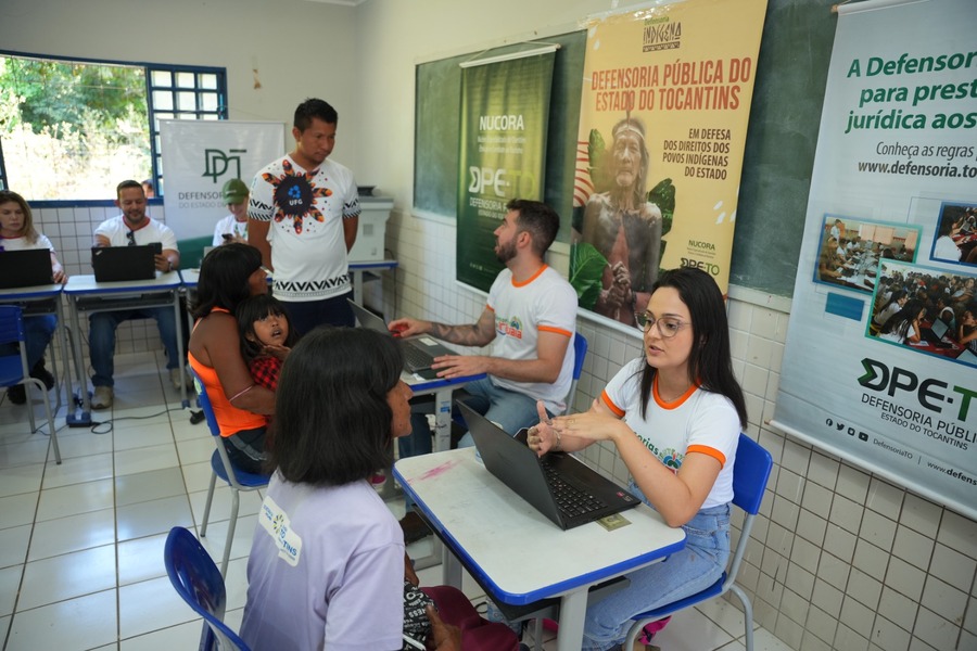 "Defensorias do Araguaia” leva dignidade e cidadania a indígenas da Aldeia Fontoura