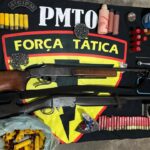 PM prende homem por posse ilegal de arma de fogo no Assentamento Loroty, em Lagoa da Confusão