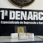 Homem é preso ao desembarcar na rodoviária de Palmas com 4kg de cocaína pura avaliada em R$ 200 mil