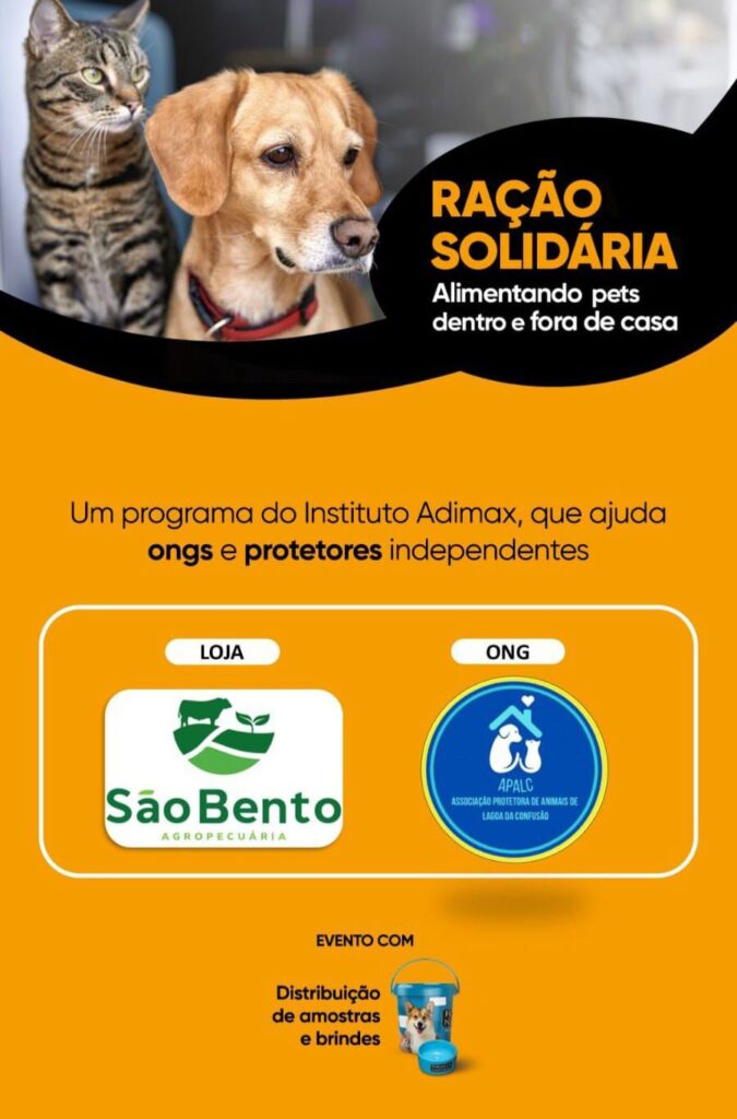 Associação Protetora dos Animais de Lagoa da Confusão (APALC) é criada e precisa da sua ajuda para continuar suas atividades em Lagoa da Confusão