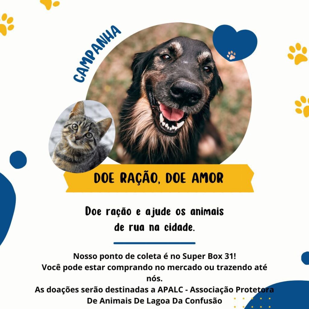 Associação Protetora dos Animais de Lagoa da Confusão (APALC) é criada e precisa da sua ajuda para continuar suas atividades em Lagoa da Confusão