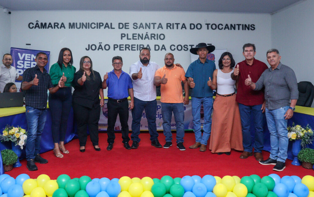 Convenção do PDT, Republicanos e Agir define Luciano Costa e Célio da Murici como pré-candidatos a Prefeito e Vice-Prefeito de Santa Rita do Tocantins