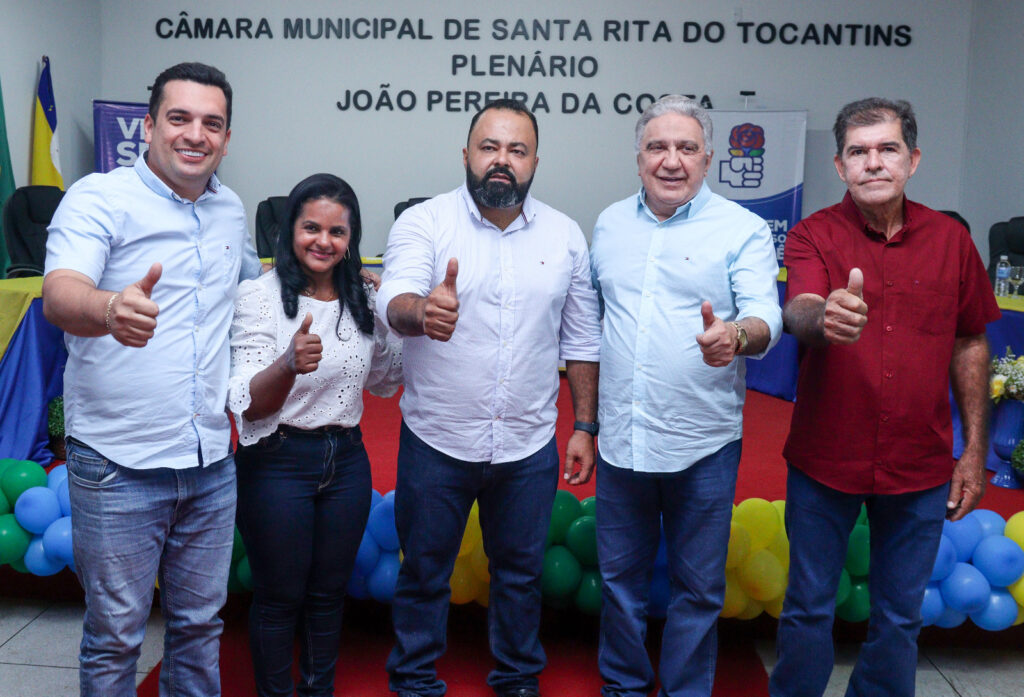 Convenção do PDT, Republicanos e Agir define Luciano Costa e Célio da Murici como pré-candidatos a Prefeito e Vice-Prefeito de Santa Rita do Tocantins