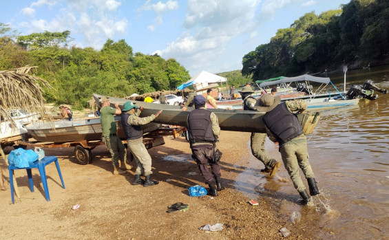 Naturatins conclui operação de fiscalização em APA Ilha do Bananal/Cantão para combate à caça e pesca predatórias