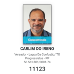 Candidatura de Carlim do Ireno é deferida pela Justiça Eleitoral, seu nome é cogitado para ocupar uma das onze cadeiras do parlamento