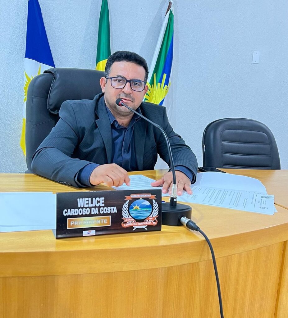 Professor Welice (União Brasil) é o vereador mais bem votado nas Eleições de 2024 em Lagoa da Confusão e o terceiro mais votado da história da cidade