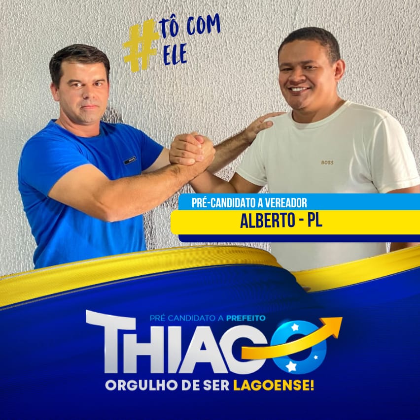 Pré-candidato a vereador do PL, Alberto da Infra é uma nova esperança para o legislativo de Lagoa da Confusão