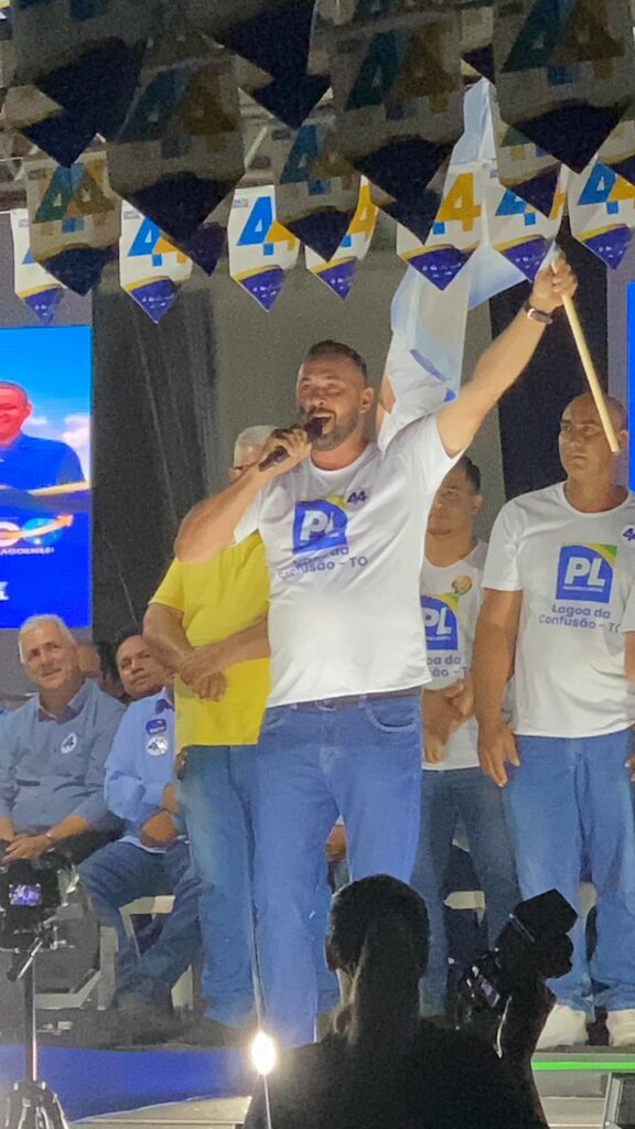 Léo Matos tem candidatura a vereador confirmada pelo PL, ao lado do prefeito Thiago Soares (UB) que irá à reeleição em Lagoa da Confusão