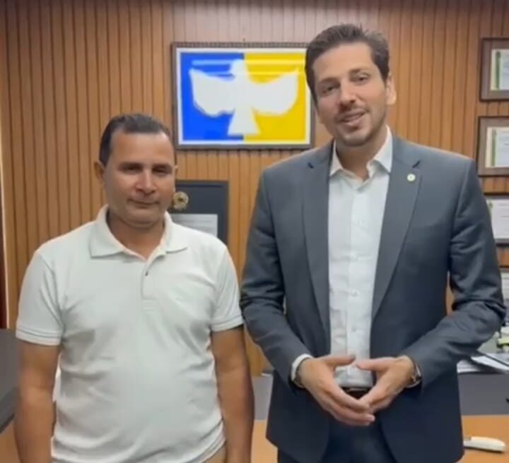 Deputado Estadual Olyntho Neto declara apoio ao vereador e pré-candidato a reeleição Luiz Edvaldo "Di" (Progressistas) em Lagoa da Confusão