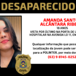 Secretário da Segurança Pública do Tocantins reúne-se com família de jovem desaparecida