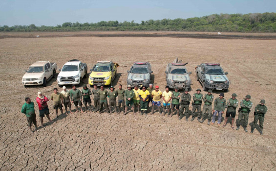 Governo do Tocantins conclui Operação Gigante do Araguaia e resgata mais de 150 peixes na Ilha do Bananal
