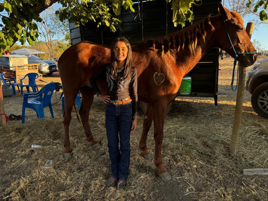 Formosense Maria Fernanda Valadares da Silva brilha em sua estreia na prova de Três Tambores no CT Ronan Terra em Gurupi