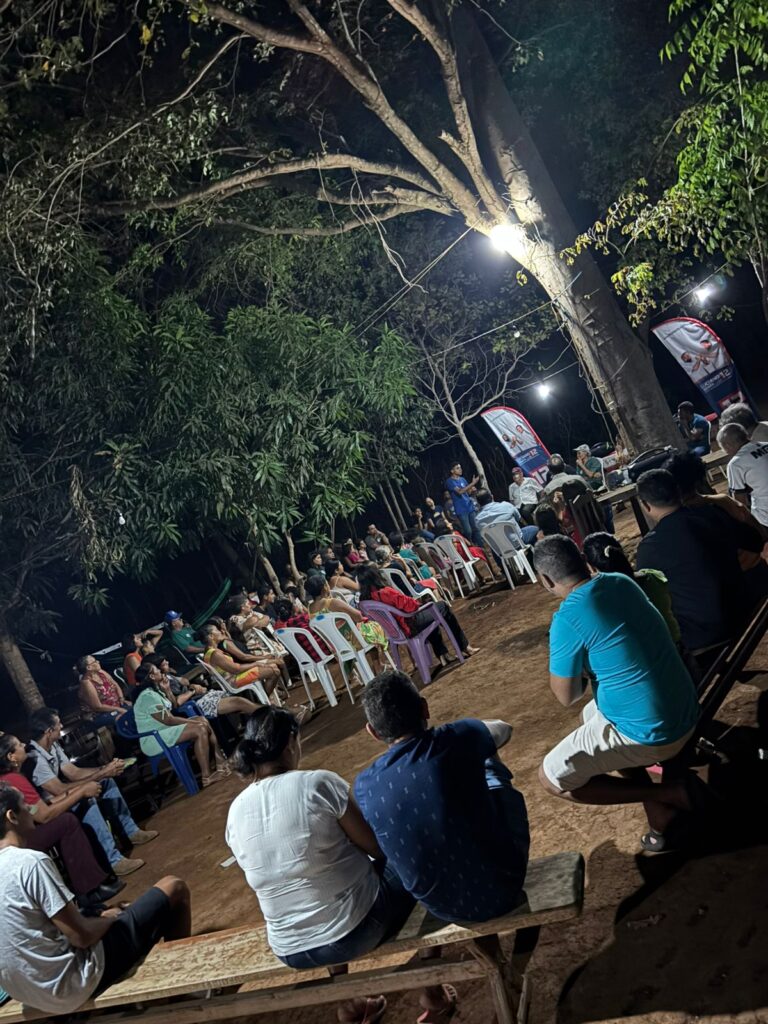 Candidata a vereadora de Santa Rita do Tocantins, Eva do Celso, realiza grande encontro político no PA Lago Verde