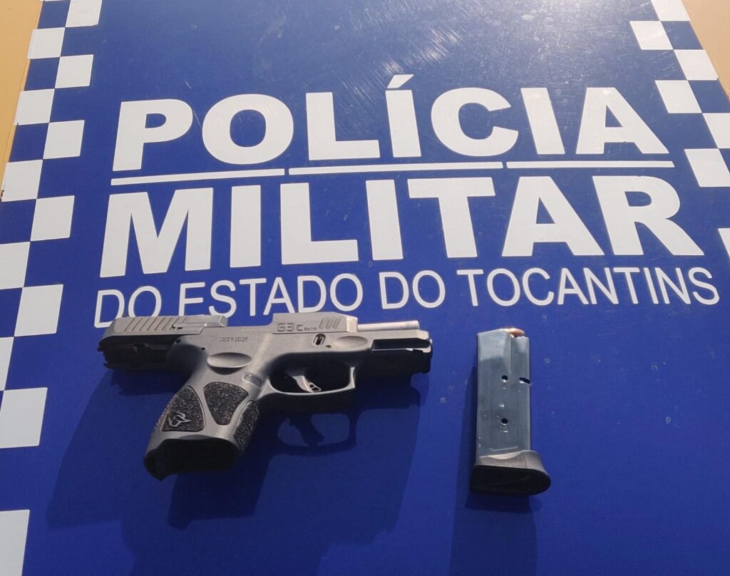 Homem é preso por porte ilegal de arma de fogo em Palmas