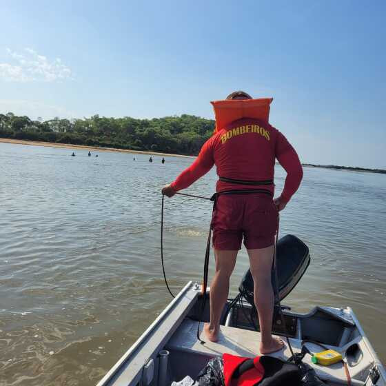 Corpo de jovem é encontrado no Rio Araguaia após ser puxado por peixe durante pescaria em Santa Terezinha no MT, cidade que faz divisa com Lagoa da Confusão no Tocantins