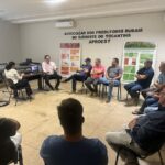 Diretoria da Aproest debate avanços para a agricultura irrigada em Lagoa da Confusão