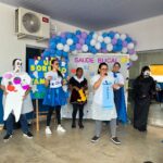Teatro educativo na Escola Municipal Dona Júlia promove conscientização sobre higiene bucal