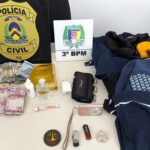 Polícias Militar e Civil recuperam objetos furtados em Pedro Afonso e suspeito continua foragido