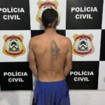 Homem que agredia a companheira e tentou fugir sem roupas é preso pela Polícia Civil em Paraíso do Tocantins