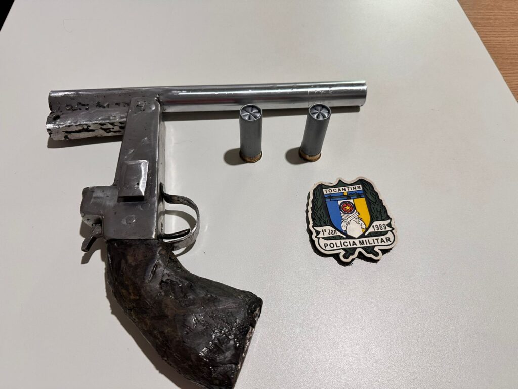 Polícia Militar prende homem por porte ilegal de arma de fogo em Palmas