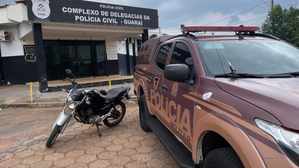 Homem é preso por receptação de motocicleta em Guaraí