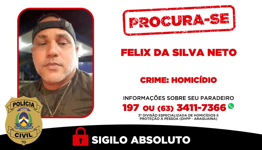 Polícia Civil do Tocantins prende suspeito de assassinato em operação conjunta com São Paulo