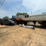Polícia Militar intercepta caminhão transportando agrotóxicos de forma irregular em Silvanópolis