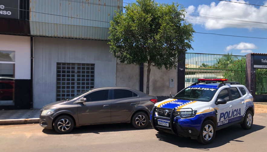 Jovem é preso em Pedro Afonso com carro clonado e histórico criminal