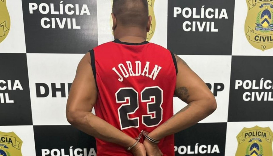 Polícia Civil prende acusado de homicídio e tráfico em Palmas