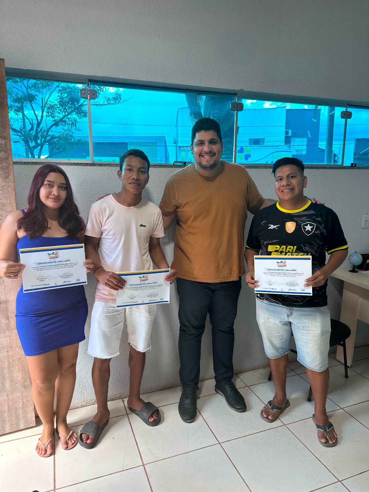 Entrega de certificados do curso de guia de pesca esportiva fortalece turismo e valoriza cultura em Lagoa da Confusão