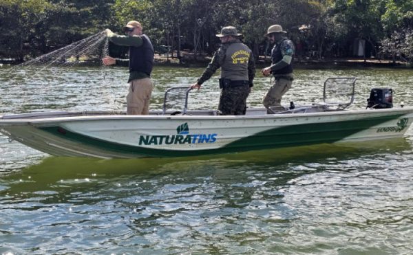 Naturatins reforça combate à pesca predatória com operações simultâneas no norte e centro do Tocantins