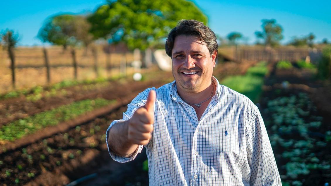 Projeto de hortas comunitárias idealizado por Eduardo Fortes entrega mais de 2,5 toneladas de verduras por semana no Tocantins
