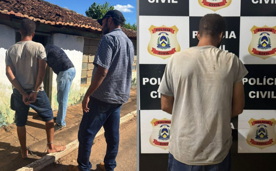 Suspeito de assassinar idoso por disputa de terras é preso pela Polícia Civil em Peixe