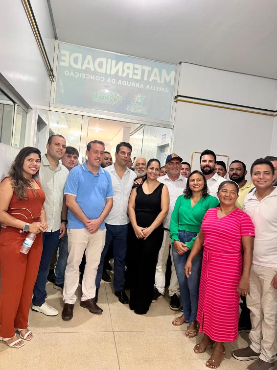 Deputado Dr. Danilo Alencar participa da inauguração de maternidade em Araguatins