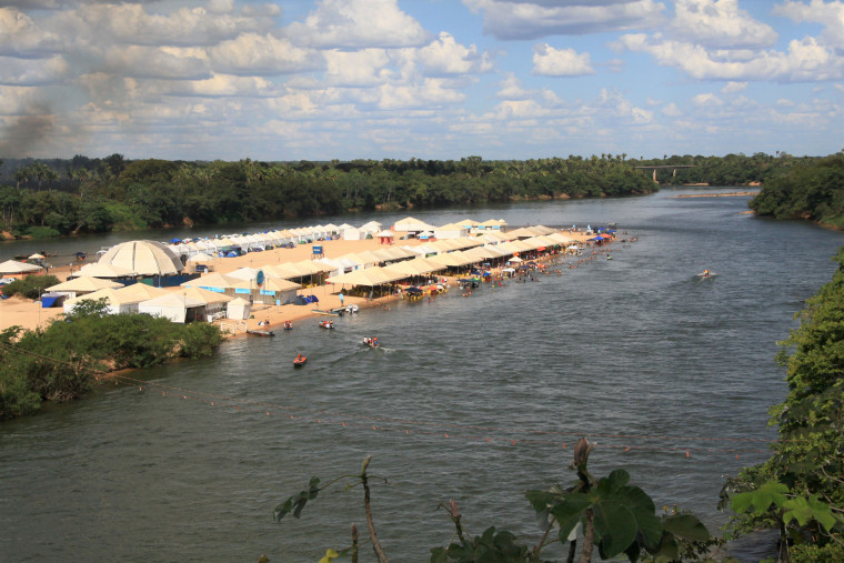 CREA-TO realiza força-tarefa de fiscalização em estruturas temporárias das praias do Tocantins