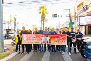 Prefeitura de Paraíso realiza blitz educativa em campanha de prevenção às drogas