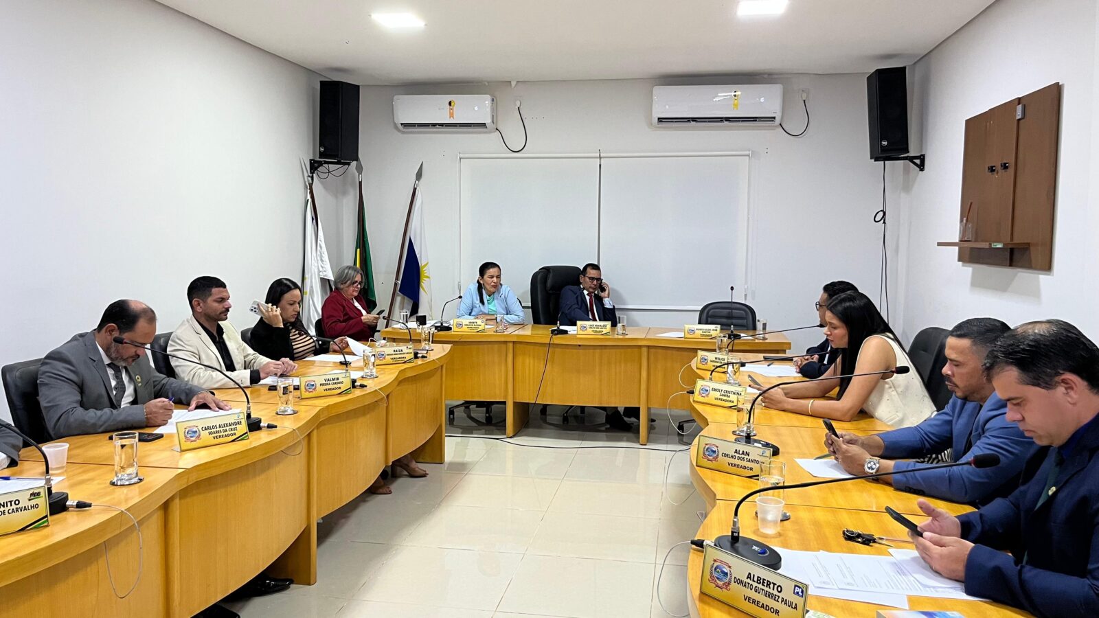 Vereadores de Lagoa da Confusão discutem melhorias para comunidades rurais, indígenas e incentivo ao esporte