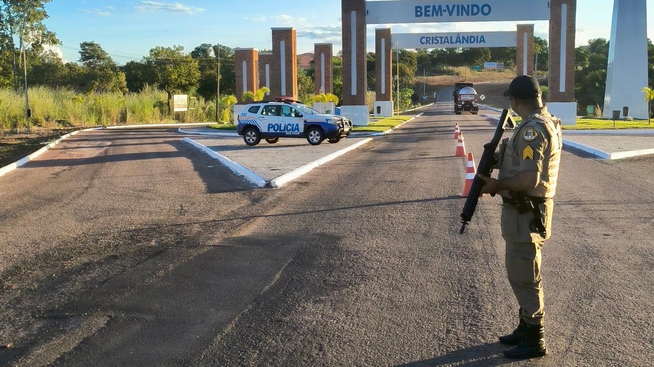 Polícia Militar prende mulher por furto qualificado e ameaça em Cristalândia