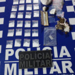Homem é preso por tráfico de drogas durante show na praia de Araguanã