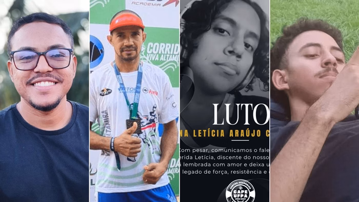 Identificados os três estudantes e o motorista da UFPA mortos em trágico acidente na BR-153 entre Tocantins e Goiás