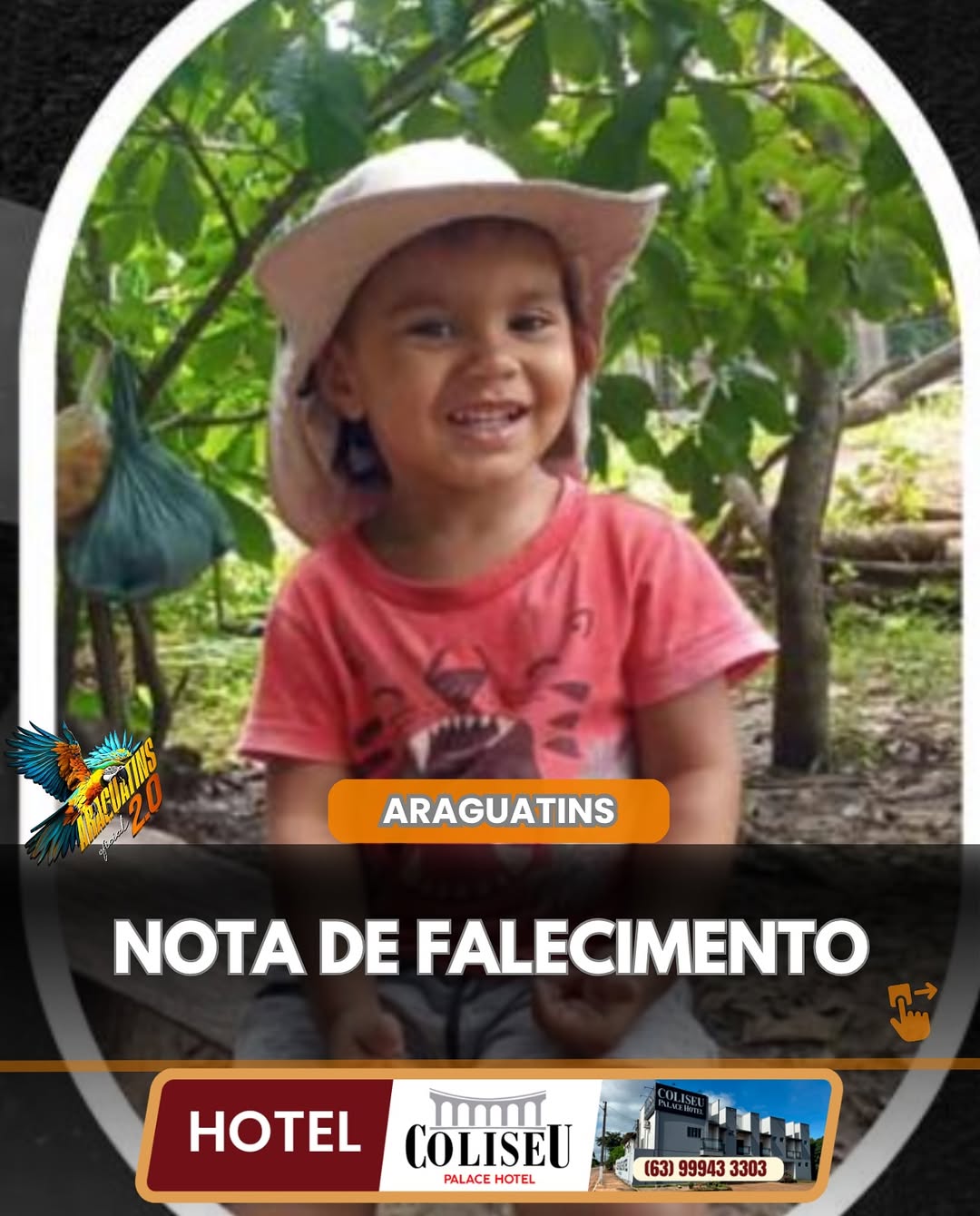 Criança morre afogada em praia do rio Araguaia onde família acampava, dizem Bombeiros Criança morre afogada em praia do rio Araguaia onde família acampava, dizem Bombeiros