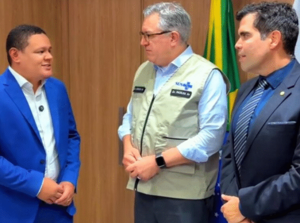 Prefeito de Lagoa da Confusão articula recursos em Brasília para reforçar saúde pública do município
