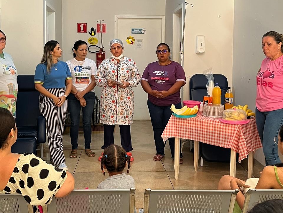 Agentes Comunitários de Saúde promovem palestra para gestantes na UBS Dona Ana Martins em Lagoa da Confusão