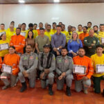 Brigadistas recebem certificação em curso de combate a incêndios florestais no Parque Estadual do Cantão