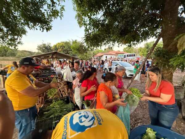 Horta Comunitária é reinaugurada em Dueré com apoio de Eduardo Fortes e beneficia centenas de famílias