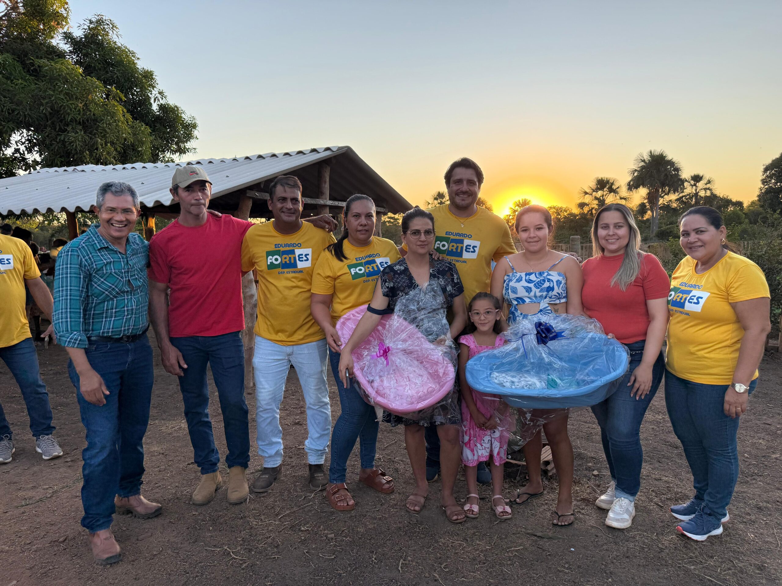 Horta Comunitária é reinaugurada em Dueré com apoio de Eduardo Fortes e beneficia centenas de famílias