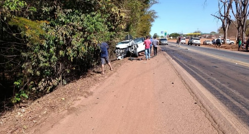 Atualização: Seis pessoas morrem em grave acidente na BR-153, em Fátima (TO), entre as vítimas um bebê de 06 meses