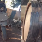 Luz do sol ofusca visão de motorista e provoca acidente com motociclista que filmava amanhecer em estrada rural de Formoso do Araguaia